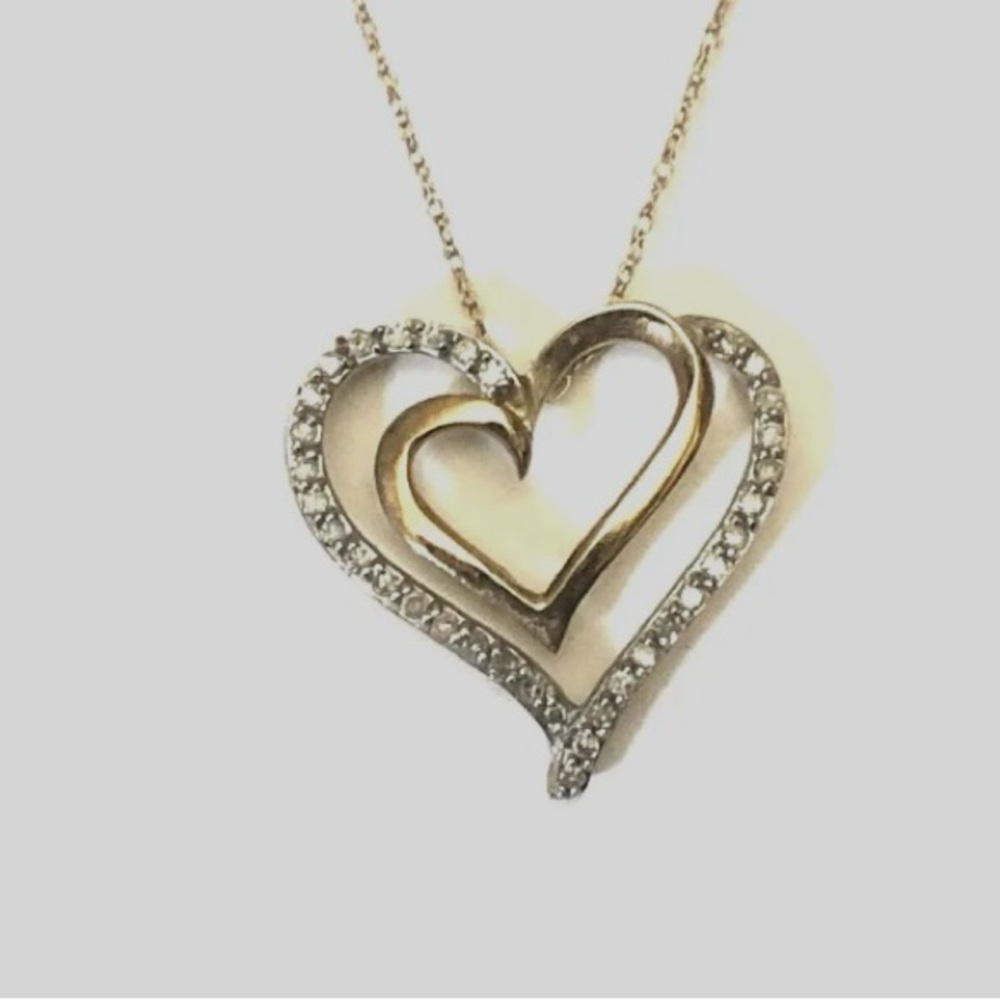 Gold 18k Real Diamonds Necklace - image 3
